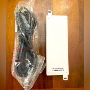 Microsemi PowerDsine PD-3501G/AC Gigabit Ethernet PoE Injector 48V 0.35A w/Cord